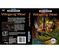Wings Of War GYNOUG Genesis Replacement Box Art Case Insert Cover Only