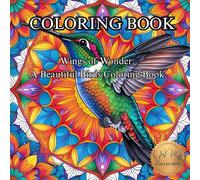 Wings of Wonder: A Beautiful Birds Coloring Book.: A Soaring Collection of Stunning Birds to Color and Inspire Your Imagination. (50 Unique Intricate Images Coloring Book)