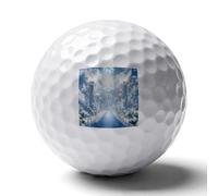 Wings Peace Personalized Printed Golf Balls Funny Practice Ball Gifts for Men Women Golfers