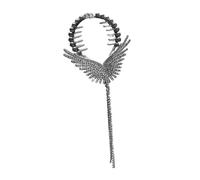 Wings Rhinestone Hairpin Shape Pearl Tassel Claw High Shiny Curler Ponytail Hair New I5K2 Accessories Clip
