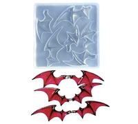 Wings Silicone Mold Hollow Epoxy Shaker Fillings Molds Epoxy Resin Filler for and Supplies Fillers