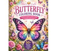 Wings & Wonders Coloring Book: Butterflies, Dragonflies, Ladybugs & More - A Nature Coloring Book for Adults and Kids