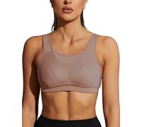WingsLove Women's Sports Bra High Impact Bra Full Coverage Wirefree Workout Non Padded Ultimate Running Bra Sports Bra Women Plus Size