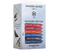 Stonemaier Games: Wingspan Fan-Designed Bird Promo Packs | 150 New Birds Designed by Fans Using Powers from Base Game & Expansions | Art Consistent with Existing Birds | Wingspan Base Game Required