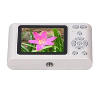 WINH 16X Zoom Digital Camera with Built-in Fill Light, 9 Image Resolutions, Voice Playback, for Clear Photos in Low Light, Suitable for Any Occasion (White)