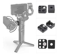 WINH Aluminum Alloy Light Microphone Expansion Board for M2, Sturdy and Durable, Expand Monitor and Light, Made of Black Material