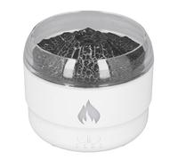 WINH Aromatherapy Humidifier, ABS PP 7 Colors LED Light Silent Auto Shut-Off 280ml Capacity Mystical/Fantasy Essential Oil Diffuser for Bedroom (White)