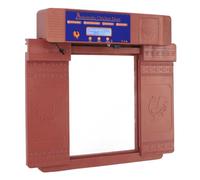 WINH Automatic Chicken Coop, Automatic Multiple Multiple Multi-Motor Poultry Poultry Portement Porte (Bronze)