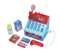WINH Cash Register Playset, Cash Register Count Toy Math Counting Educational Mini for Toddlers for Home