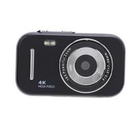 WINH Children's Digital Chamber, 48mp Portable Image 2.8 Inches Video Recall for Children 4K for (Black)