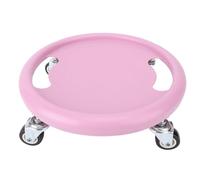 WINH Fitness Roller Sliding Disc, 360 -degree Sliding Roller Disclosure Improved Force for the Gymnasium (Pink)