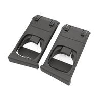 WINH Front Instrument Panel Cup Holder, Instrument Panel Cup Holder Practical Versatile Stylish Appearance 2 Pieces Reliable 25042561-TGK707 for Vigo 2005-2015 (Gray)