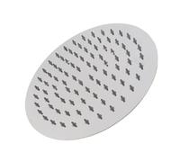WINH High Pressure Rain Shower Head Corrosion Resistant High Temperature Resistant 8 Inch Slim Rain Shower Head 304 Stainless Steel for Home (Round)