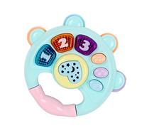 WINH Infant Music Toy, Safe Plastic Babies Grab Shaker Puzzle Non Attractive Improve Hearing Perception for Early Education (Green)