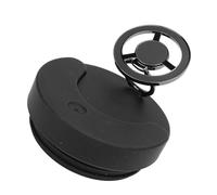 WINH Magnetic Cup Phone Holder Strong Magnet Versatile Attachment for Glass Cups Multifunctional Convenient for Hiking Multifunctional High Strength Silicone (Black)