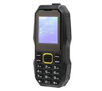 WINH Mobile Phone for Elderly, 1.8 Inch Screen 5800mAh High Brightness Battery Dual Card Dual Standby Big Button Mobile Phone with USB Cable for Use (Black)