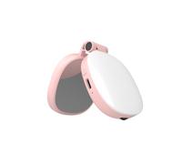 WINH Phone Selfie Light with Makeup Mirror, Magnetic, Handheld Filler for Beauty Live (Roseate)