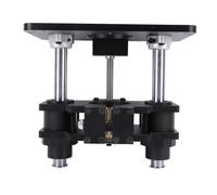 WINH Router Table Lift Kit, Safe and Stable 9-1/4x11-3/4 Plate 3 Piece Insert Rings Router Lifting System for Factory for /2 Inch Motor (69mm Clamp)