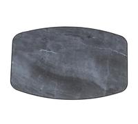WINH Rv Side Top, Easy to Clean the Rv Dining Room Top 24x15.2 Inch Dowp Dowp Edge Smooth Aluminum Cladding for the Yacht (Blue)
