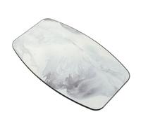 WINH Rv Side Top, Easy to Clean the Rv Dining Room Top 24x15.2 Inch Dowp Dowp Edge Smooth Aluminum Cladding for the Yacht (Matte Painting)
