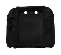 WINH Silicone Skin Skin Cover, Anti-Grabbing Protective Cover for 2DS for Dust for The Device Custody (Black)