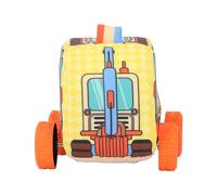 WINH Soft Car Toy, Material Pulls Cartoon to the Back Charming Cotton Filling for a Child (Elephant)