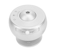 WINH Star Light Projector, Planetarium Projector That Turns Beautiful Ambiance Colorful Effect 4K High Definition with 12 Bedroom Discs at Home for Astrophile (Silver)