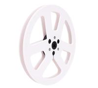 WINH Take a Reel, Empty Reel 6 Holes NABLE 7 -inch Collar for Live Recording (white)