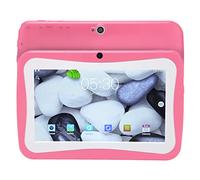 WINH Toddler Tablet, Quad Core 4GB 32GB 7 Inch 1960x1080 Front 2MP Rear 5MP Kids Tablet for Study for Android 8.0 (Pink)