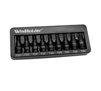 WinHolder Impact TORX BIT Sockets Set 3/8" Drive Impact TRX Star Sockets T20 to T60