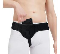 WinHoliLux Hernia Belt Truss for Men and Women, Adjustable Supportive Groin Pain with Removable Compression Pads for Pre or Post-Surgical Scrotal, Femoral