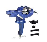 Winhub Table Vise 60mm Bench Vice Adjustable Bench Clamp with 360 Degree Rotated Swivel Base for Workbench Workshop Factory