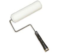 WinHux Paint Roller and Cover for Extension and Telescopic Poles - Heavy Duty Chrome Frame with Dralon Sleeve, Compatible with Acme Thread, Handheld or Pole Use