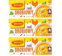 WINIARY Chicken Bouillon Cubes (12 x 10g cube multipack) (Pack of 3)