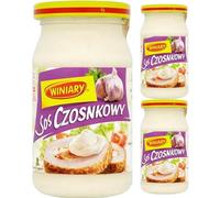 Winiary Garlic Mayonnaise Mayo Sauce 250 Mililiter x 3 Bottles by pufai grocery