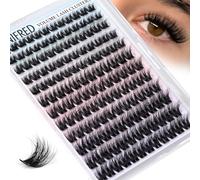 Winifred Natural Lash Clusters 3D Wispy Lashes Volume Cluster Eyelash Extensions DIY Eyelash Clusters 10-16mm Lash Extensions Lightweight Hyrid Individual Lashes