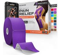 WINIOM Kinesiology Tape-Amazing Support for Athletic Sports and Recovery + Free Taping Guide - Pre-Cut 2 Inch 50 Feet (Indigo Purple + Free Taping Guide, 1 Pack)