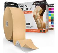 WINIOM Kinesiology Tape-Amazing Support for Athletic Sports and Recovery + Free Taping Guide-Uncut Roll of 2 Inches and 100 Feet (Desert Beige + Free Taping Guide)
