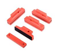 Winjun Strong Magnetism Anti-Rust Strip Magnet Holder with Anti-Scratch Buffer for Auto Vinyl Wrap/Tint Film and Sign Mark Graphics Positioning Tools, Pack of 4