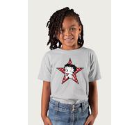 Wink Polka Dot Star Betty Boop T-Shirt Betty Boop Mid Grey 3-4 Years