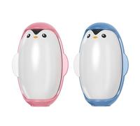 Winkeabuy Mini Lint Roller Travel Size, Cute penguin shape Portable Lint Roller for Clothes, Reusable Lint Roller for Travel, Pet Hair Remover Portable Lint Roller