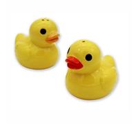 Winkee Salt and Pepper Shaker Animal Design Ceramic Decorative Kitchen (Squeaky Ducks)