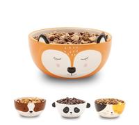 Winkee - Cereal Bowl Fox Fina I Cute Small Ceramic Bowl with Fox Ears I Fox Gift Made of Stoneware