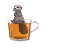 Winkee - Cute Animal Tea Strainer I Tea Infuser for Loose Tea I Funny Tea Infuser I Tea Strainer for Cup I Spice Strainer Silicone I Tea Ball Animal Figure (Otter)