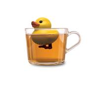 Winkee - Cute Animal Tea Strainer I Tea Infuser for Loose Tea I Funny Tea Infuser I Tea Strainer for Cup I Spice Strainer Silicone I Tea Ball Animal Figure (Duckling)