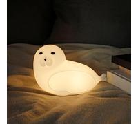 Winkee Night Light Seal Night Light Children Baby Night Light Lamp Seal Desk Lamp Bedside Lamp Room Bedroom Decoration Gift for Christmas, Birthday