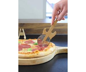 Winkee Rocks - Gitarren - Pizza Cutter - grey - Onesize - Wood Onesize