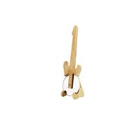 Winkee Rocks - Gitarren - Pizza Cutter - grey - Onesize - Stainless Steel,Wood,Wood Onesize