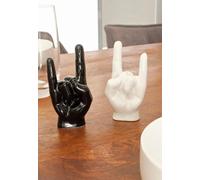 Winkee Rocks Rock Hand Salt & Pepper Shaker | The Rocking Spice Shaker in Metal Hand Look | Ceramic Salt and Pepper Shakers | Decorative Kitchen | Gift for Christmas, Wedding Anniversary, Birthday