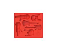 Winkee Rocks - Rock Red - Ice Cube Tray - red - Onesize - 100% Silicone Onesize